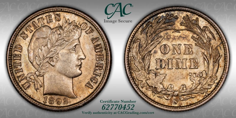 CAC Grading Coin Image Secure