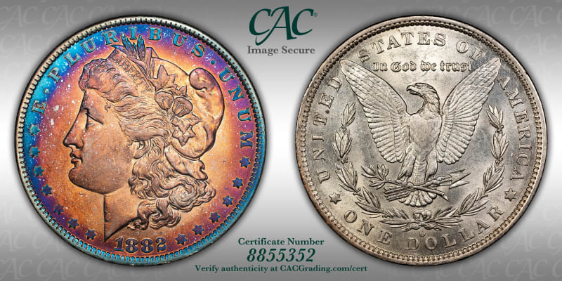 CAC Grading Coin Image Secure