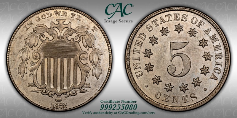 CAC Grading Coin Image Secure