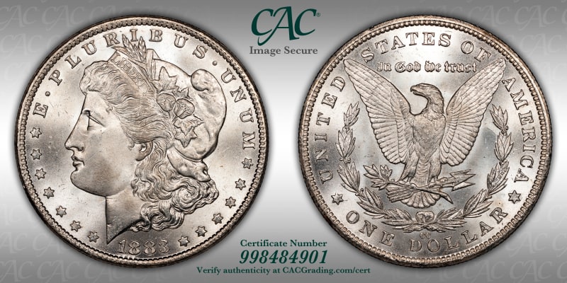 CAC Grading Coin Image Secure