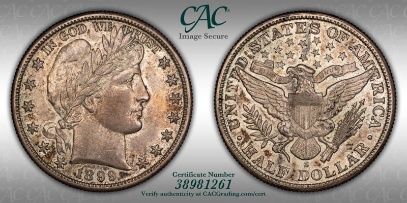 CAC Grading Coin Image Secure
