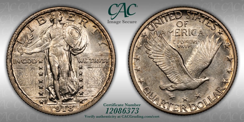 CAC Grading Coin Image Secure