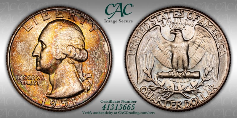 CAC Grading Coin Image Secure
