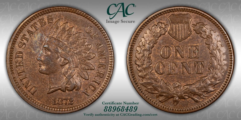 CAC Grading Coin Image Secure