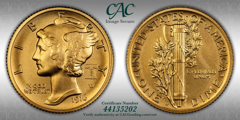 CAC Grading Coin Image Secure