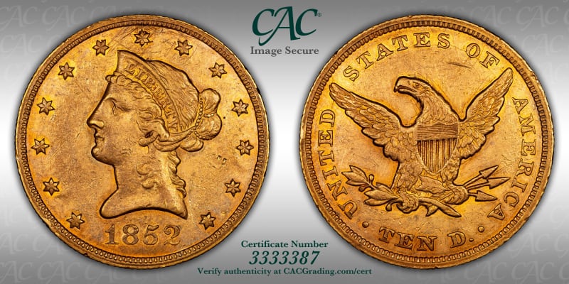 CAC Grading Coin Image Secure