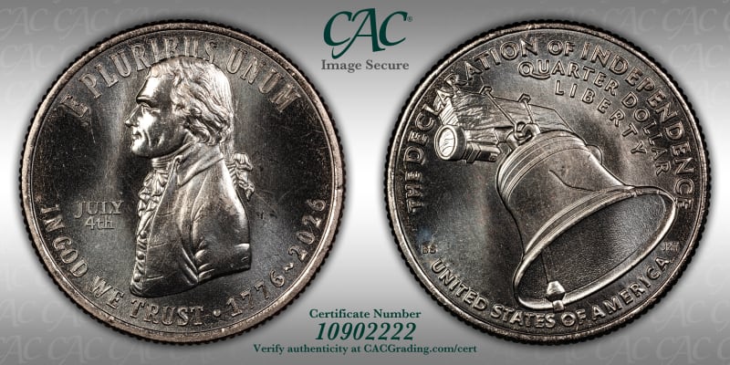 CAC Grading Coin Image Secure