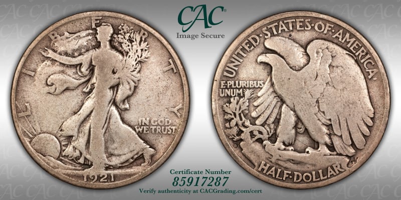 CAC Grading Coin Image Secure