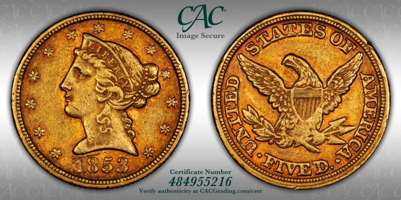 CAC Grading Coin Image Secure