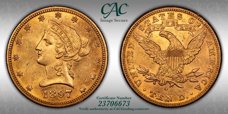 CAC Grading Coin Image Secure