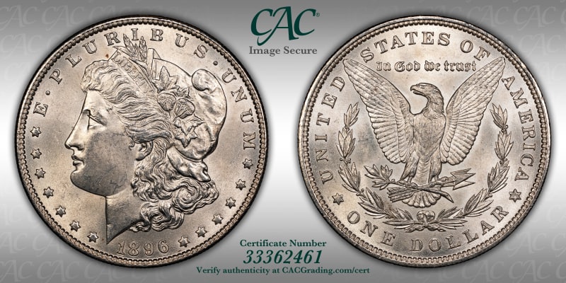 CAC Grading Coin Image Secure