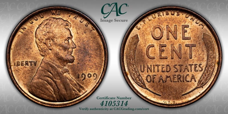 CAC Grading Coin Image Secure