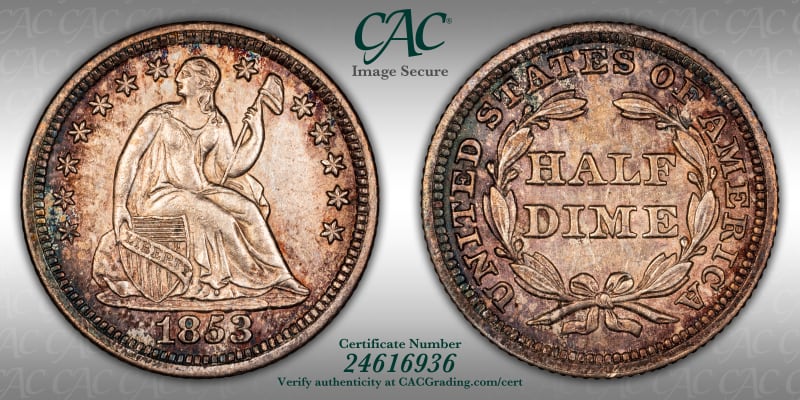CAC Grading Coin Image Secure