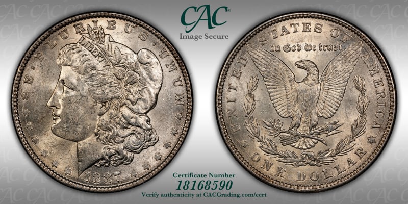 CAC Grading Coin Image Secure