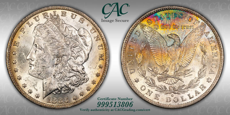 CAC Grading Coin Image Secure