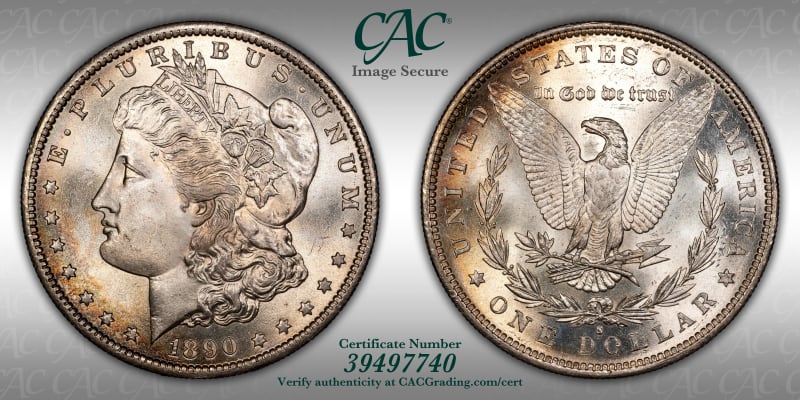 CAC Grading Coin Image Secure