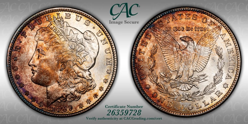CAC Grading Coin Image Secure