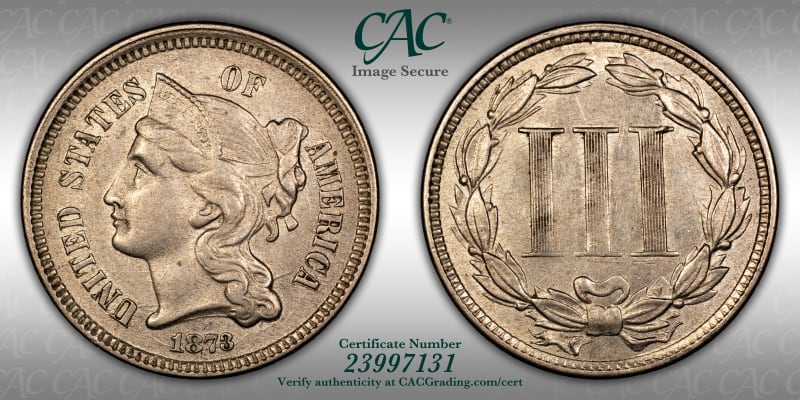 CAC Grading Coin Image Secure