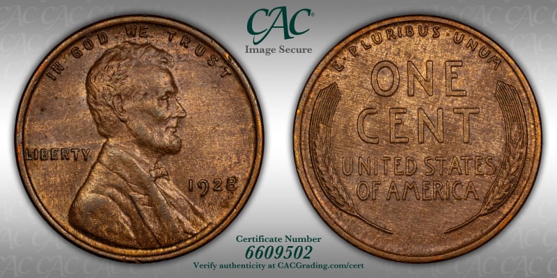 CAC Grading Coin Image Secure