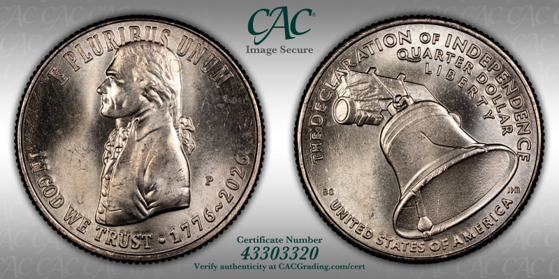 CAC Grading Coin Image Secure
