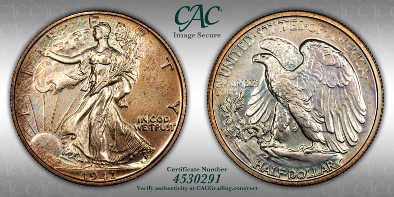 CAC Grading Coin Image Secure