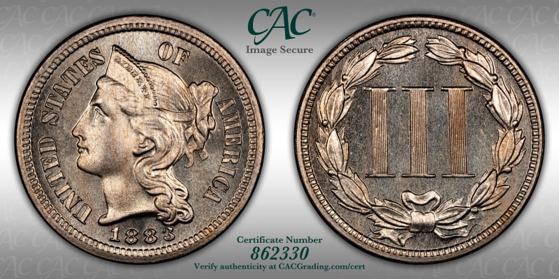 CAC Grading Coin Image Secure