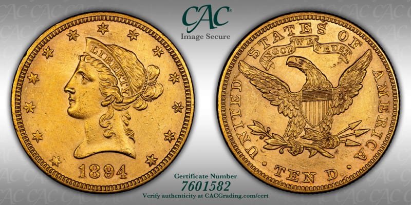 CAC Grading Coin Image Secure