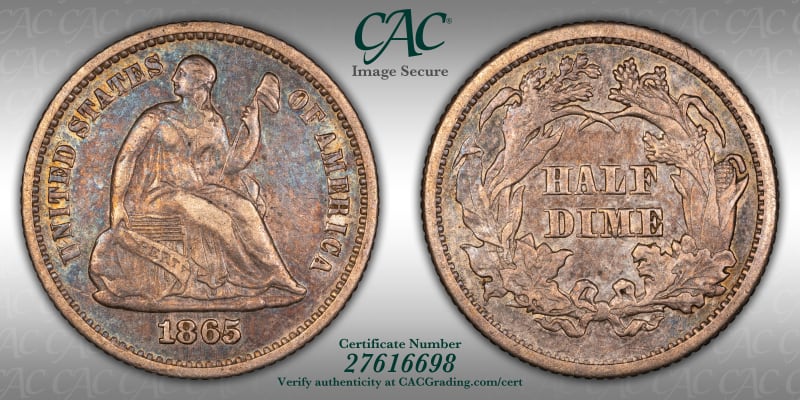 CAC Grading Coin Image Secure