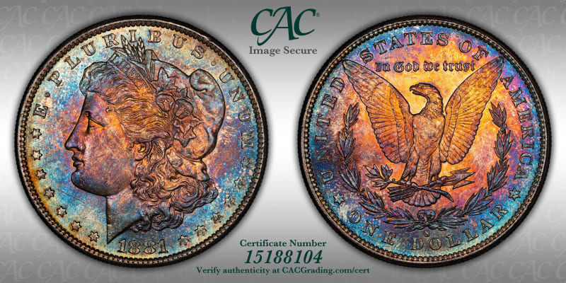 CAC Grading Coin Image Secure
