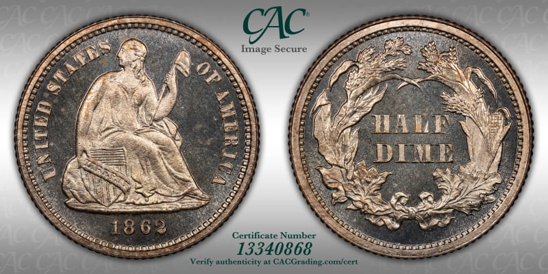 CAC Grading Coin Image Secure