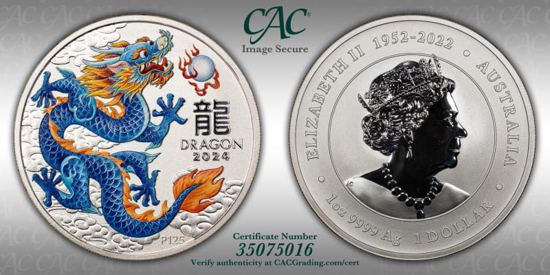 CAC Grading Coin Image Secure