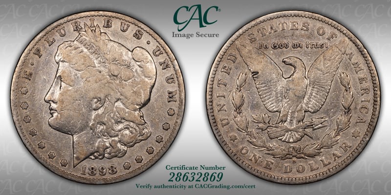 CAC Grading Coin Image Secure