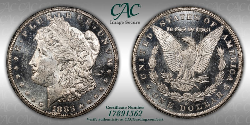 CAC Grading Coin Image Secure