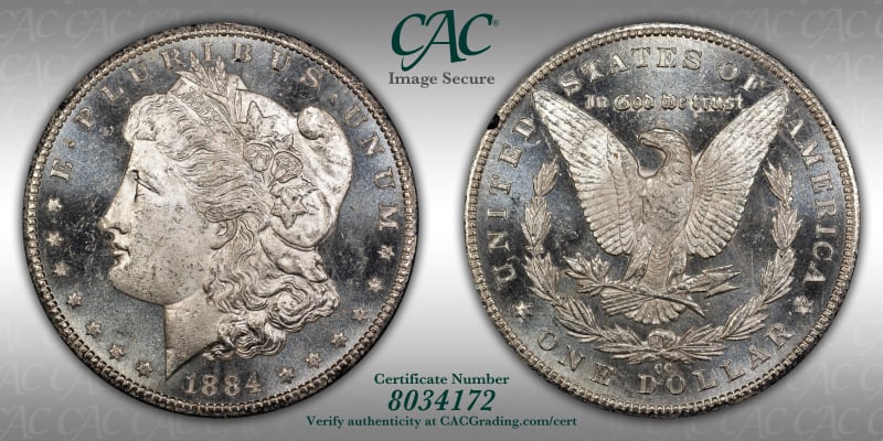 CAC Grading Coin Image Secure