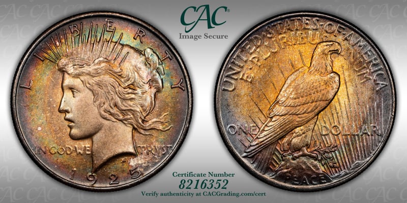 CAC Grading Coin Image Secure