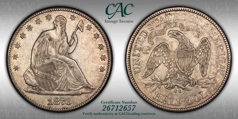 CAC Grading Coin Image Secure