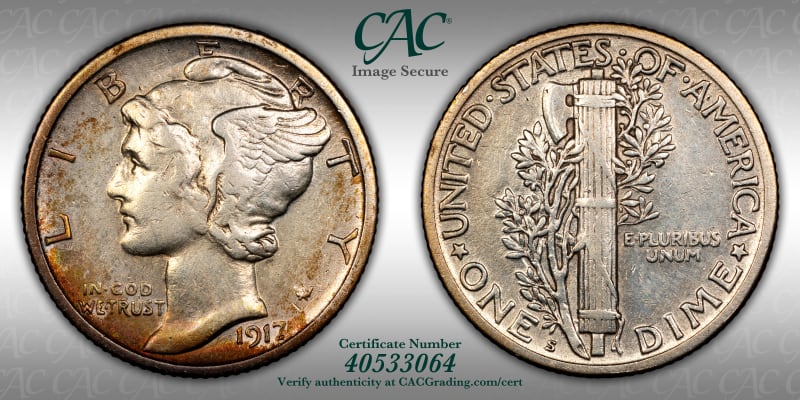 CAC Grading Coin Image Secure
