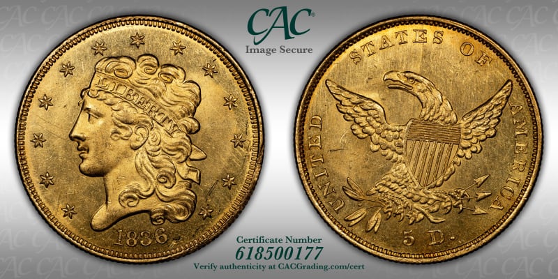 CAC Grading Coin Image Secure