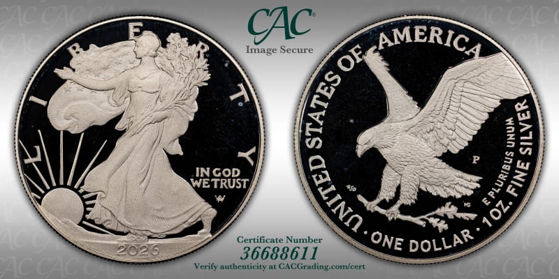 CAC Grading Coin Image Secure