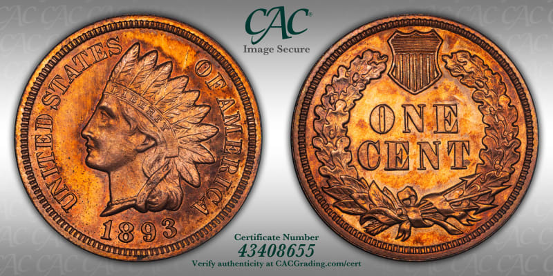CAC Grading Coin Image Secure