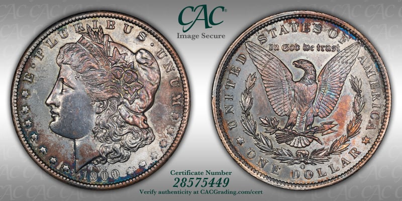 CAC Grading Coin Image Secure