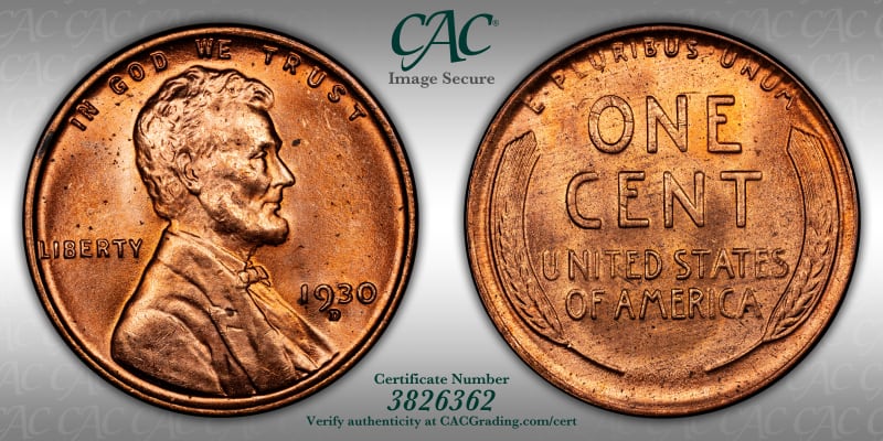 CAC Grading Coin Image Secure