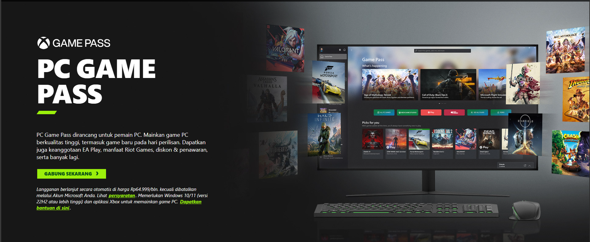 Pendapatan Total Xbox Gamepass Tembus $5 Miliyar