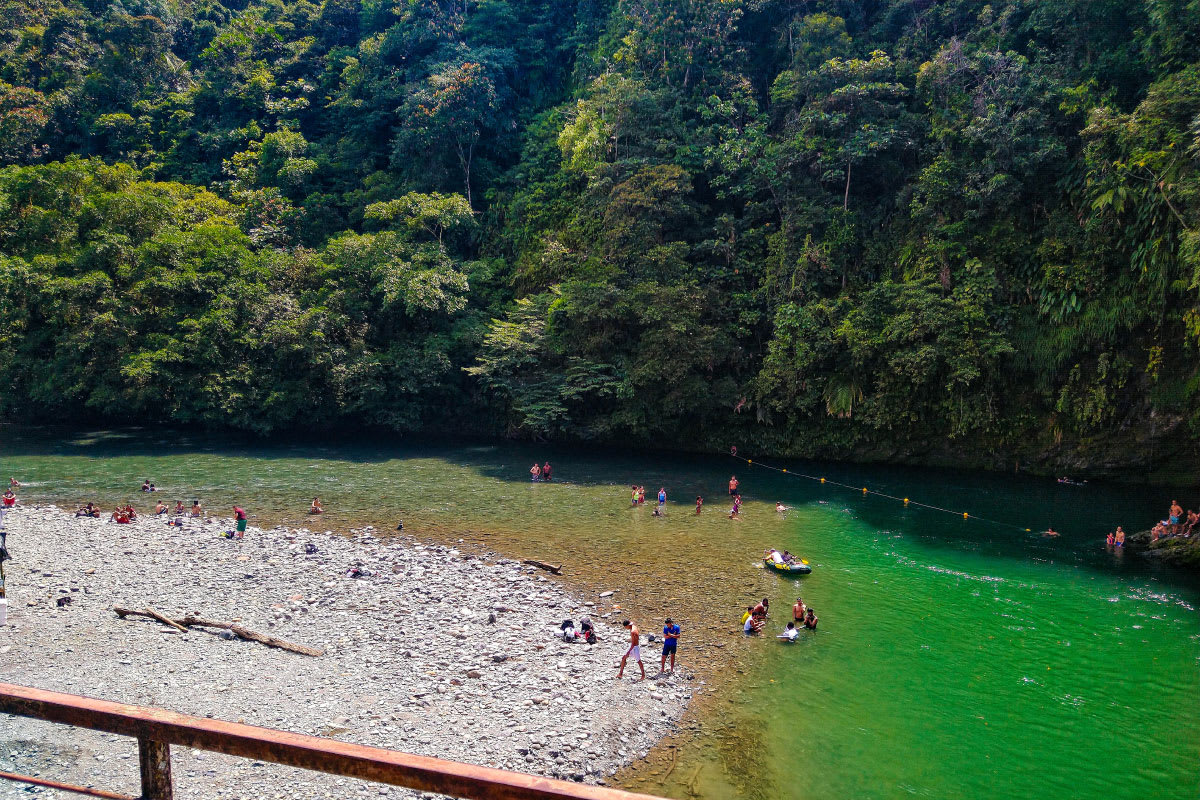 Río principal de Aguaclara con Disfruta Buenaventura