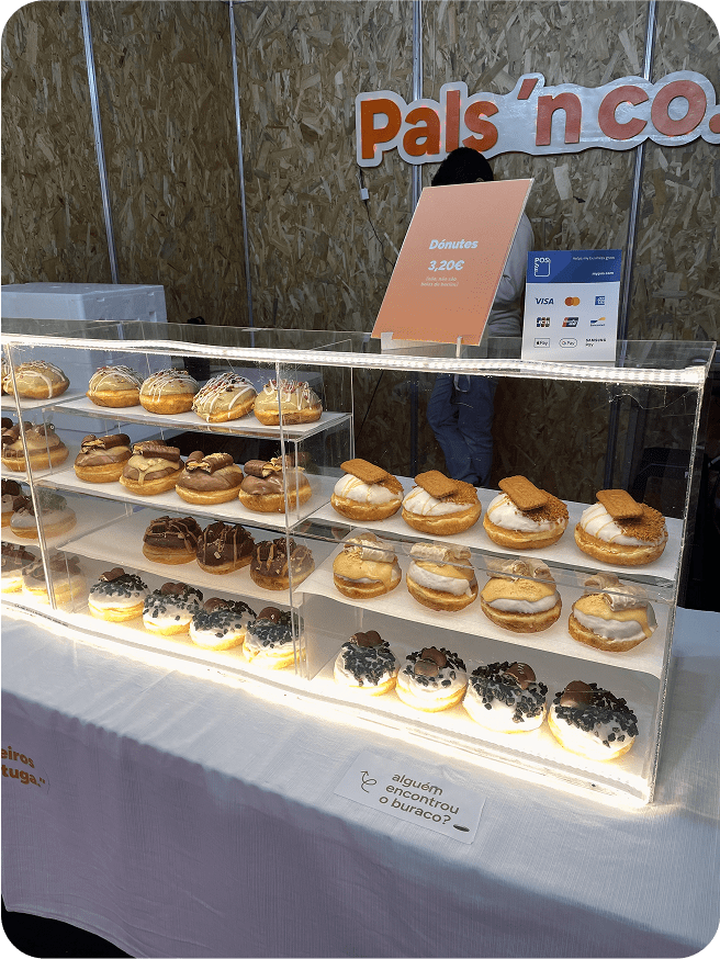 Stand da Pals n Co. nas Tasquinhas de Rio Maior 2025.