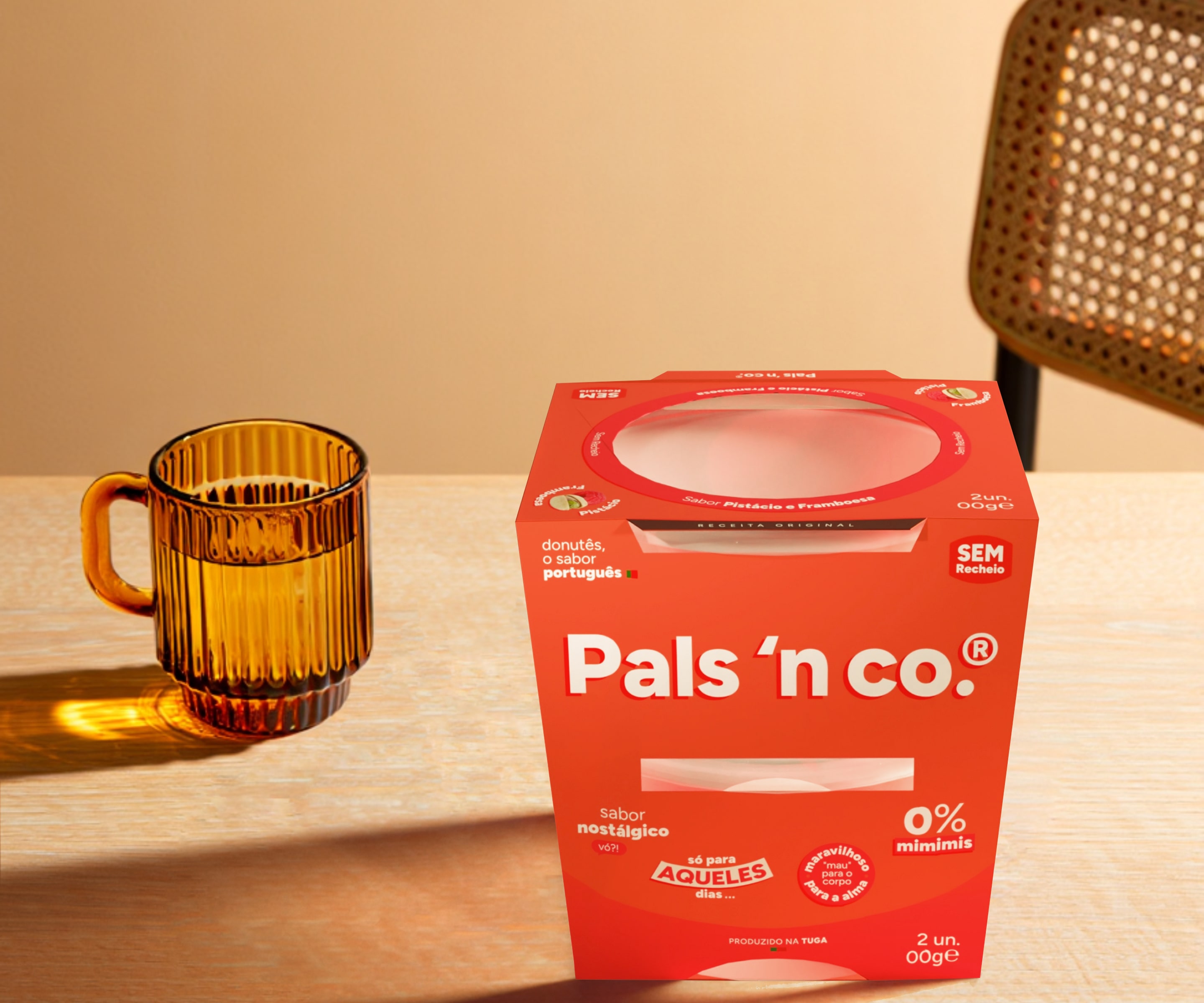 Pals 'n Co embalagem de donuts