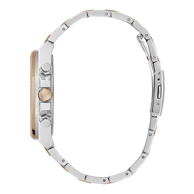 Guess Stainless Steel Analog Navy Blue Dial
