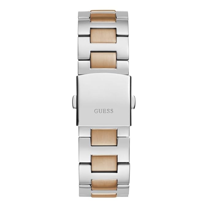 Guess Stainless Steel Analog Navy Blue Dial