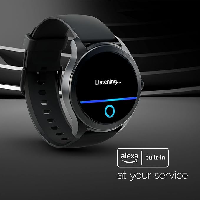 Titan Smart Smartwatch with Alexa Built-in, Aluminum Body