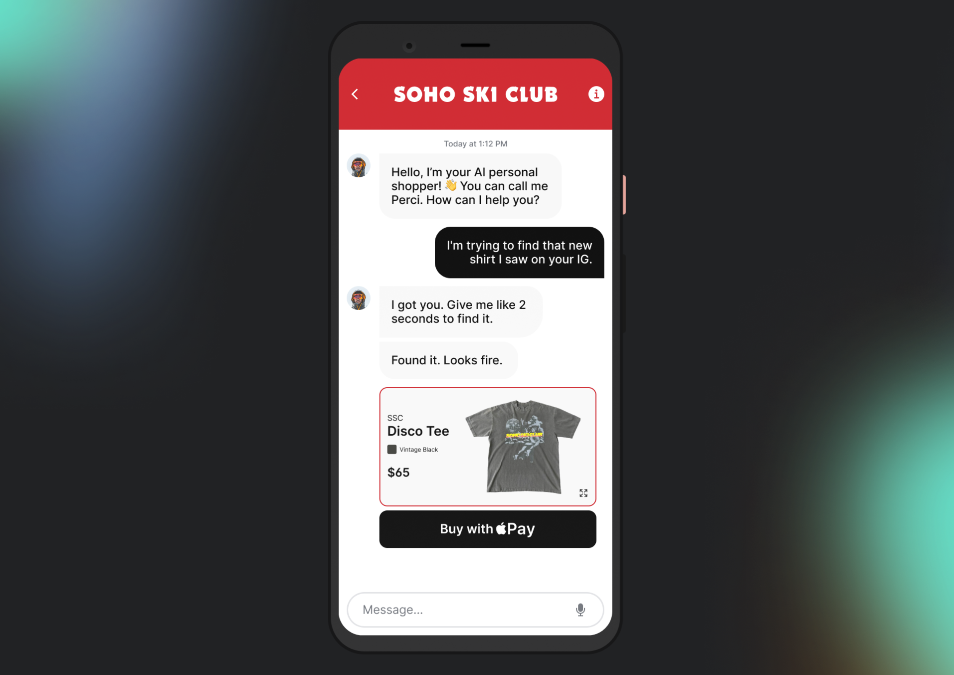 Chat powered commerce